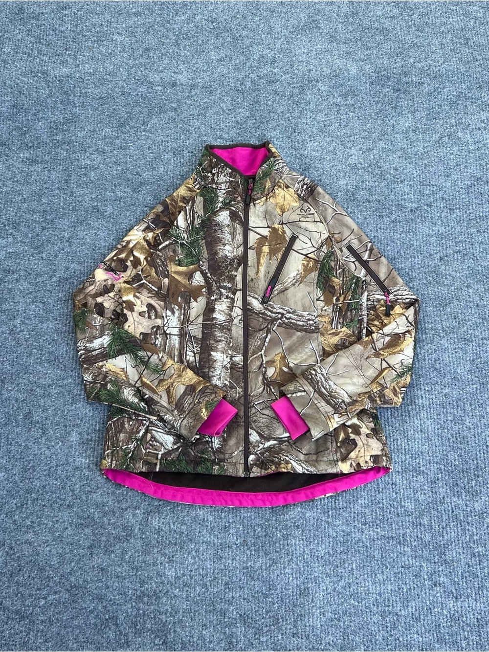 Realtree Camo Zip Up Jacket